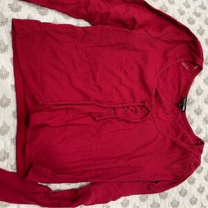 Fashion Nova Vibrant Red Top